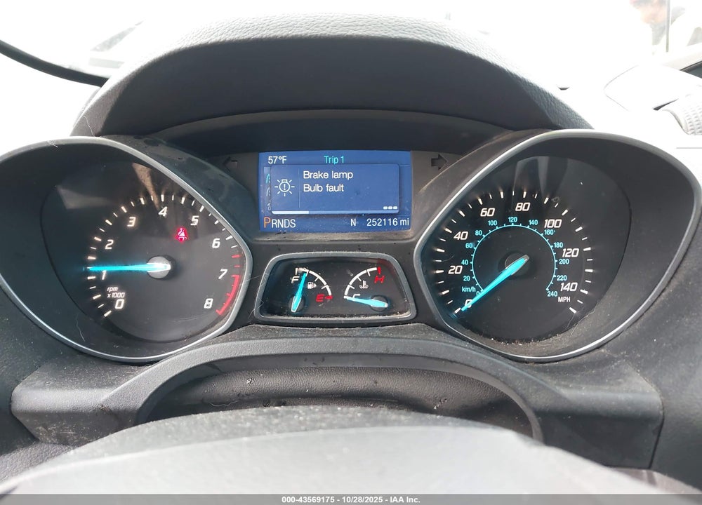 2014 FORD ESCAPE VIN: 1FMCU0F77EUB05782