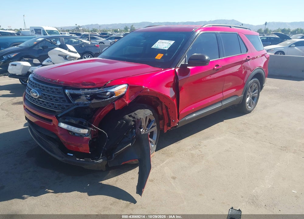 2022 FORD EXPLORER XLT VIN: 1FMSK7DH5NGC19185
