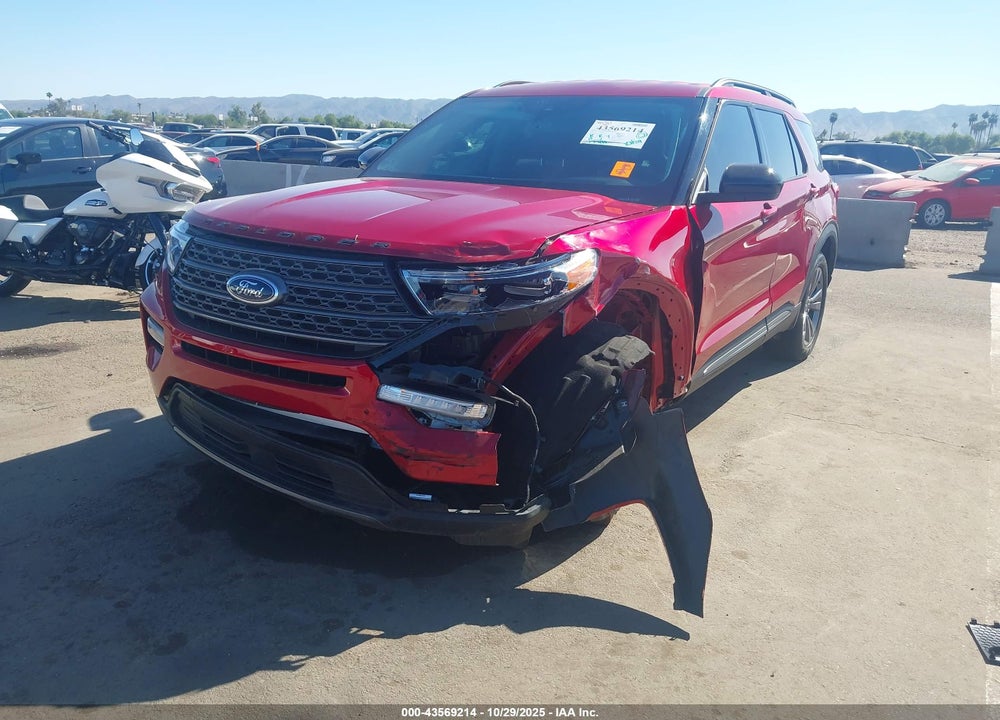2022 FORD EXPLORER XLT VIN: 1FMSK7DH5NGC19185
