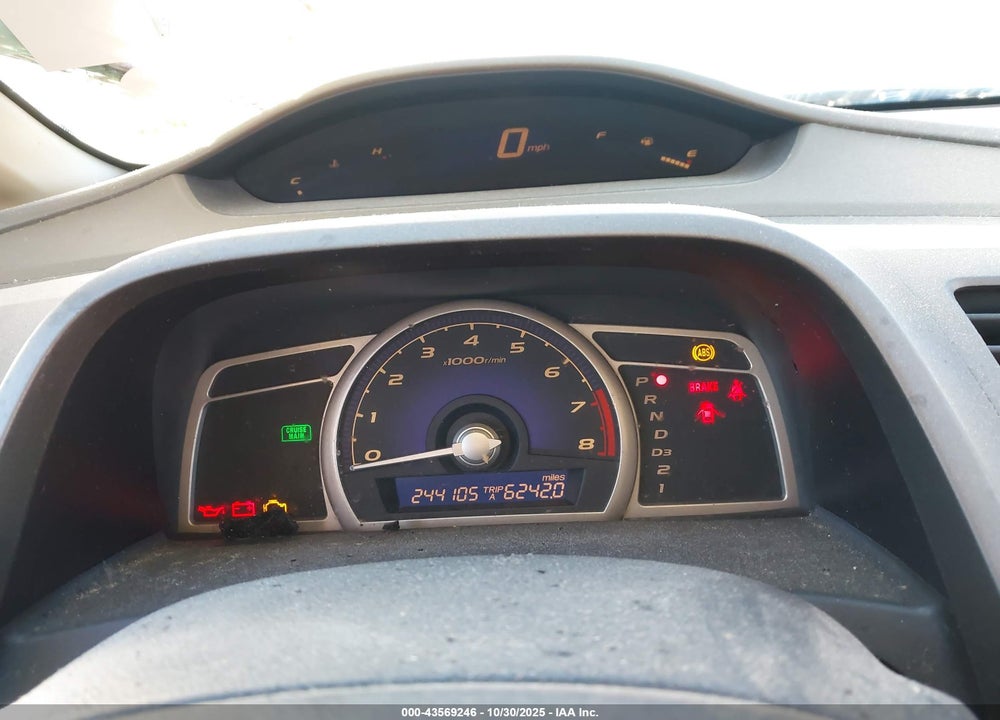 2007 HONDA CIVIC VIN: 1HGFA16547L124587