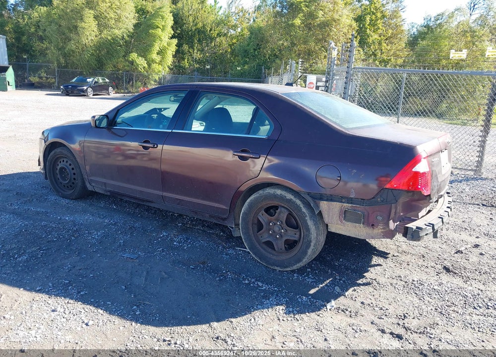 2011 FORD FUSION SE VIN: 3FAHP0HA8BR285468