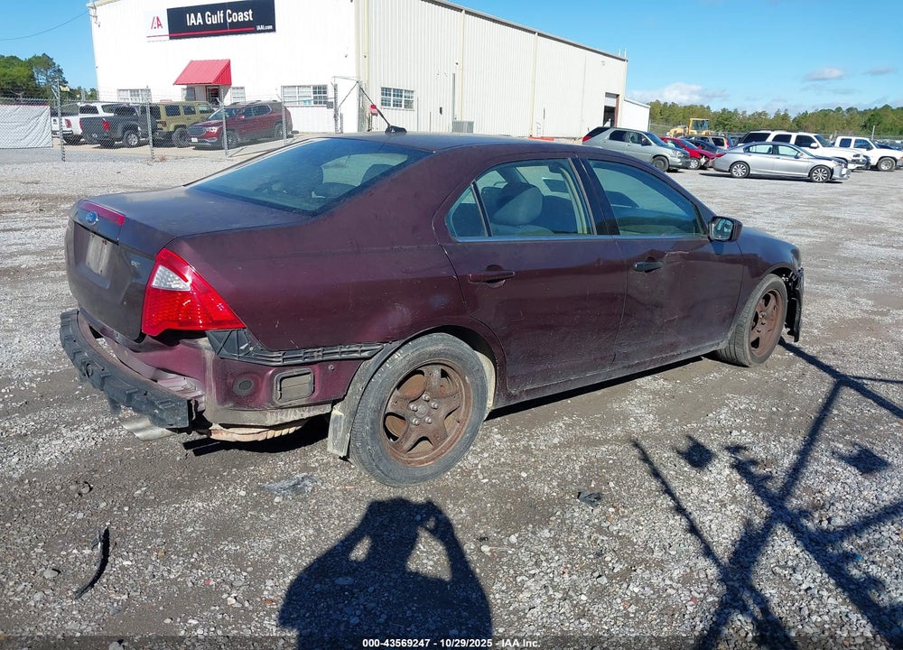 2011 FORD FUSION SE VIN: 3FAHP0HA8BR285468