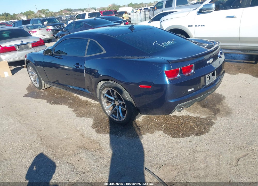 2012 CHEVROLET CAMARO 2LT VIN: 2G1FC1E34C9185585