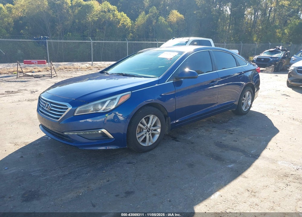 2015 HYUNDAI SONATA SE VIN: 5NPE24AF1FH219281