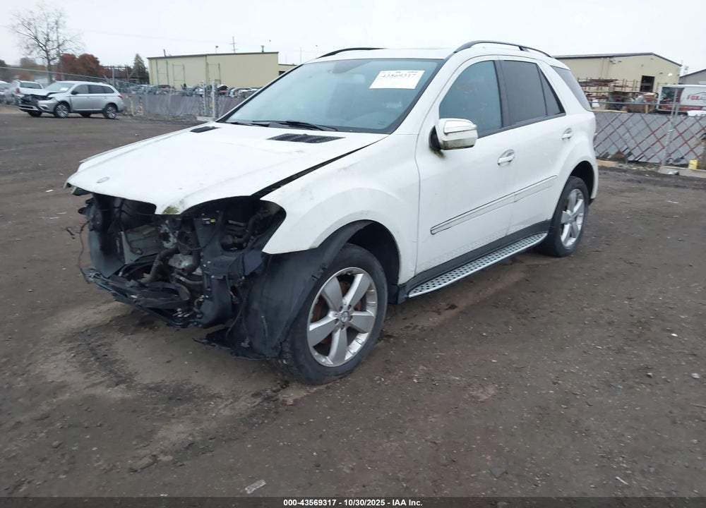 2009 MERCEDES-BENZ ML 350 4MATIC VIN: 4JGBB86EX9A460404