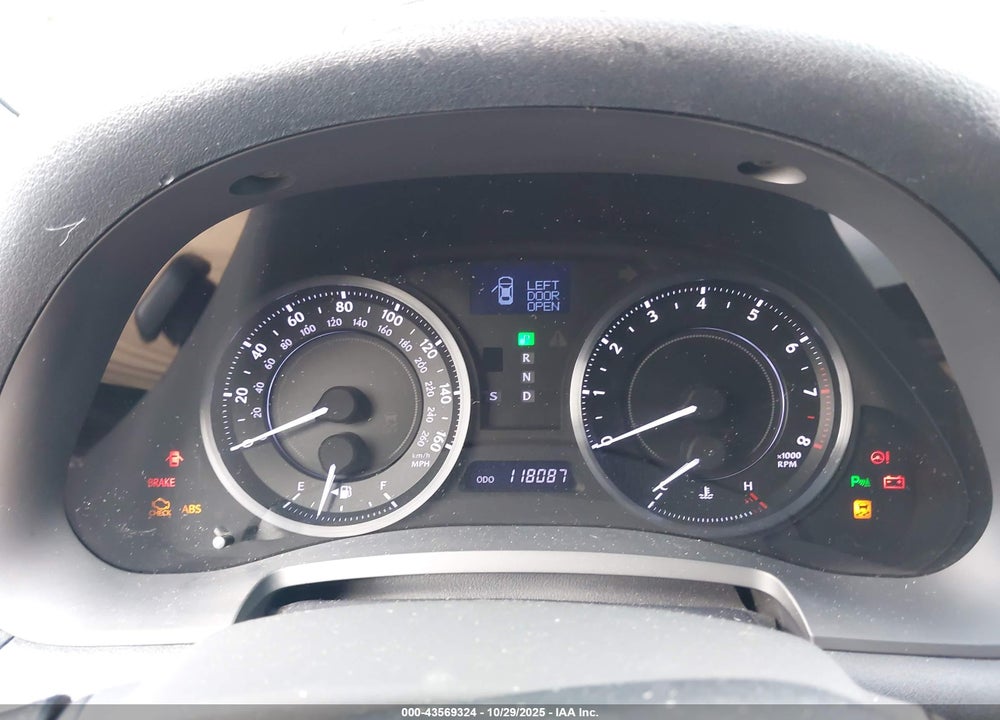 2011 LEXUS IS 250C VIN: JTHFF2C24B2519723