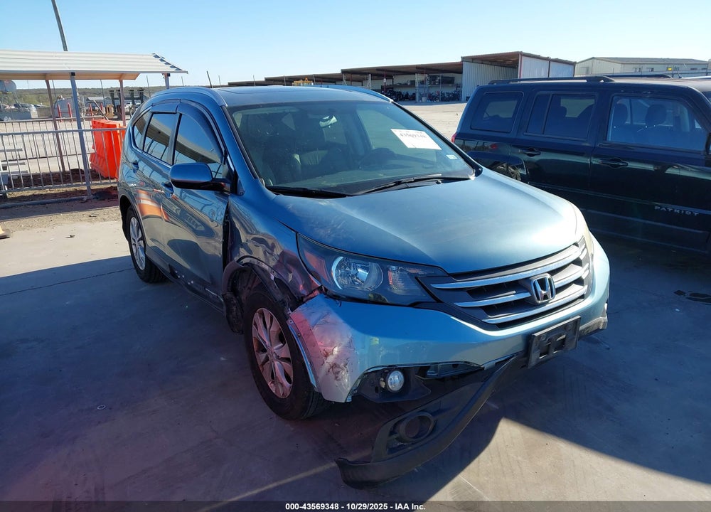 2014 HONDA CR-V EX-L VIN: 2HKRM3H72EH560997