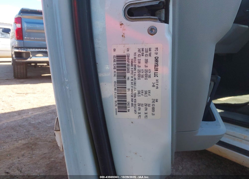 2008 DODGE GRAND CARAVAN SXT VIN: 1D8HN54P18B160026