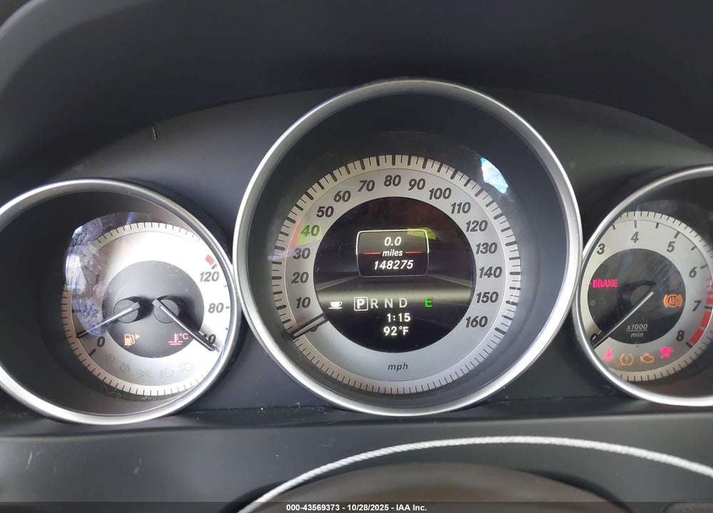 2013 MERCEDES-BENZ C 250 VIN: WDDGJ4HB5DG030719