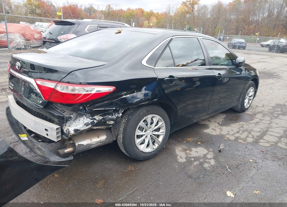 2016 TOYOTA CAMRY LE VIN: 4T4BF1FKXGR526033