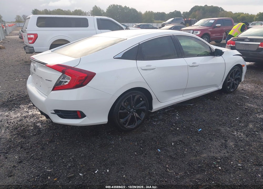 2020 HONDA CIVIC SPORT VIN: 19XFC2F80LE005611