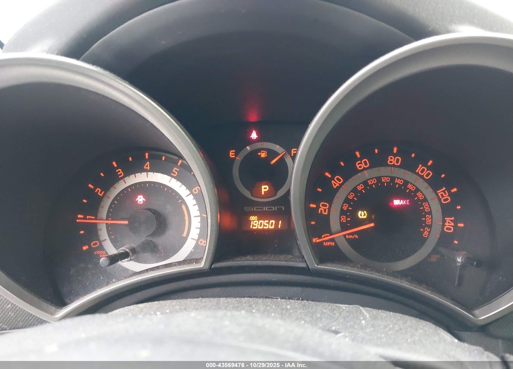 2013 SCION TC VIN: JTKJF5C7XD3057733