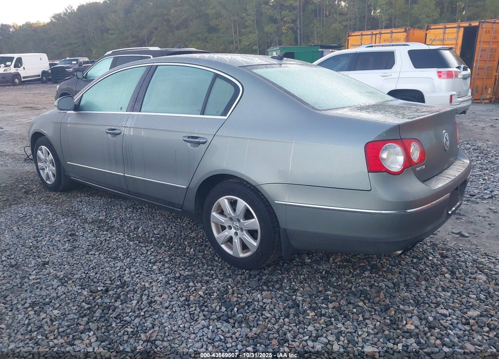 2007 VOLKSWAGEN PASSAT VIN: WVWAK73C17P009000