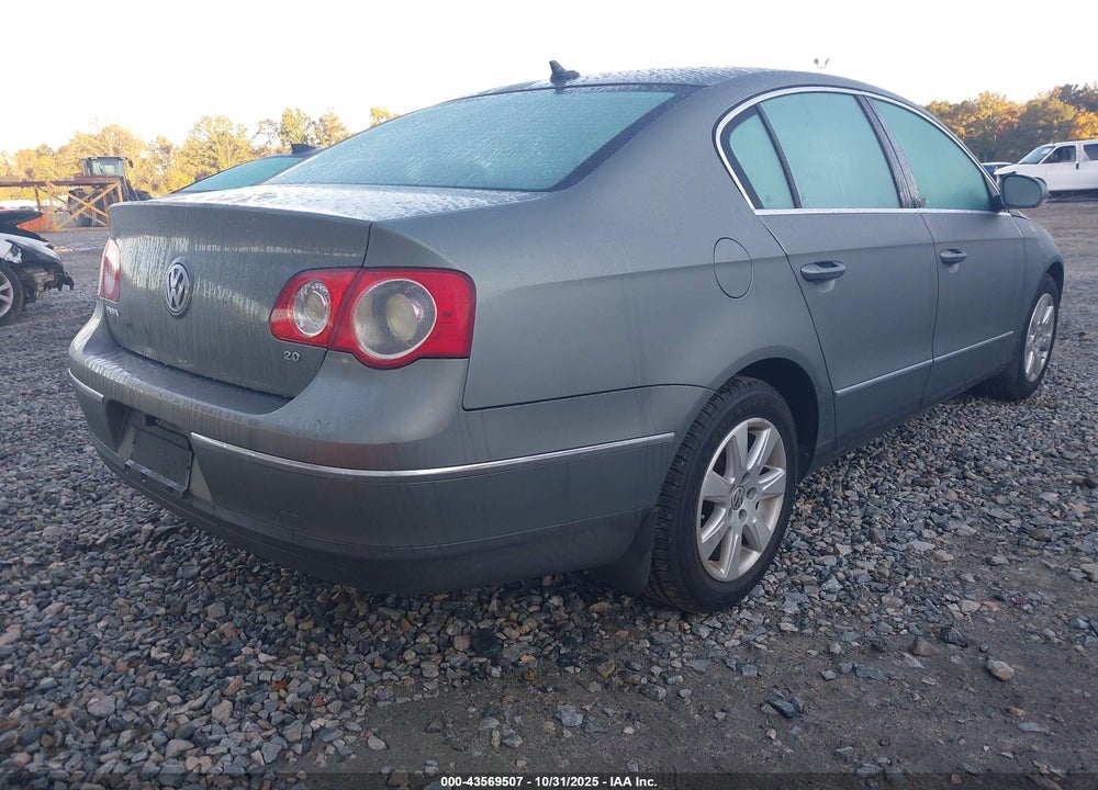 2007 VOLKSWAGEN PASSAT VIN: WVWAK73C17P009000