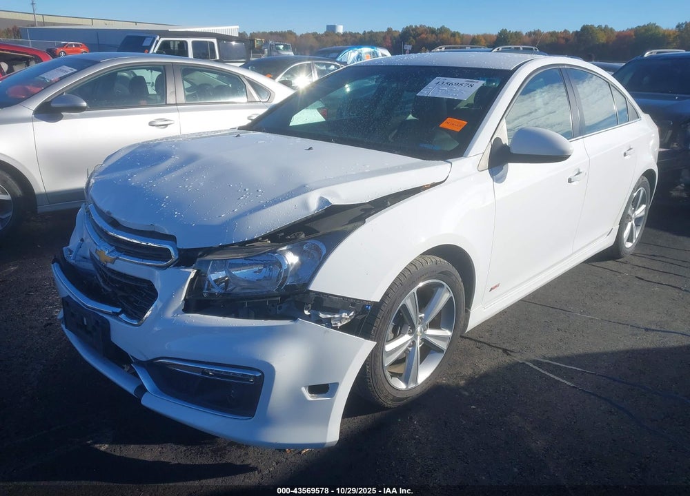 2015 CHEVROLET CRUZE 2LT AUTO VIN: 1G1PE5SB0F7263691