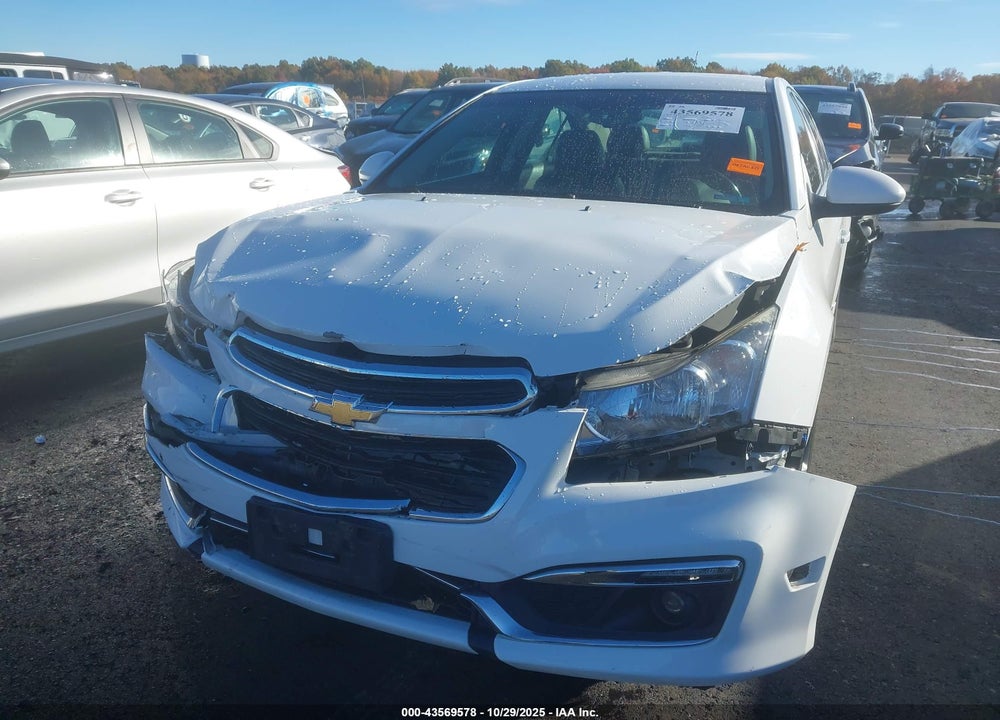 2015 CHEVROLET CRUZE 2LT AUTO VIN: 1G1PE5SB0F7263691