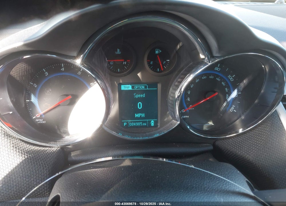 2015 CHEVROLET CRUZE 2LT AUTO VIN: 1G1PE5SB0F7263691
