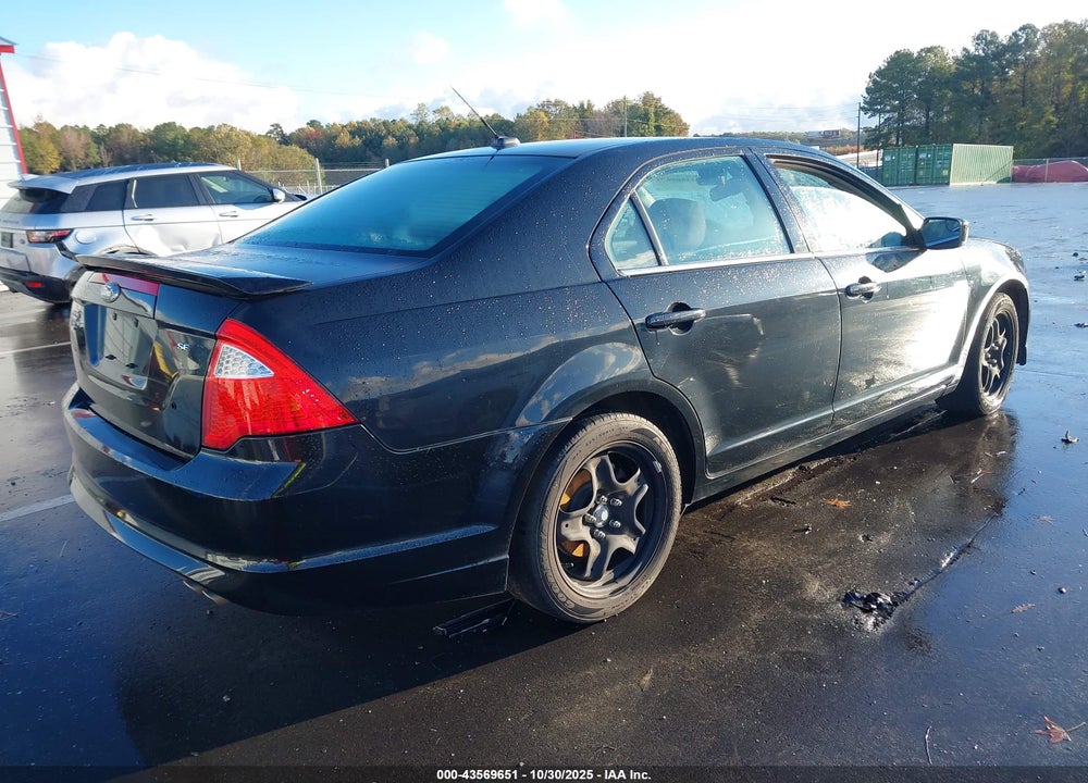 2011 FORD FUSION SE VIN: 3FAHP0HA4BR111980