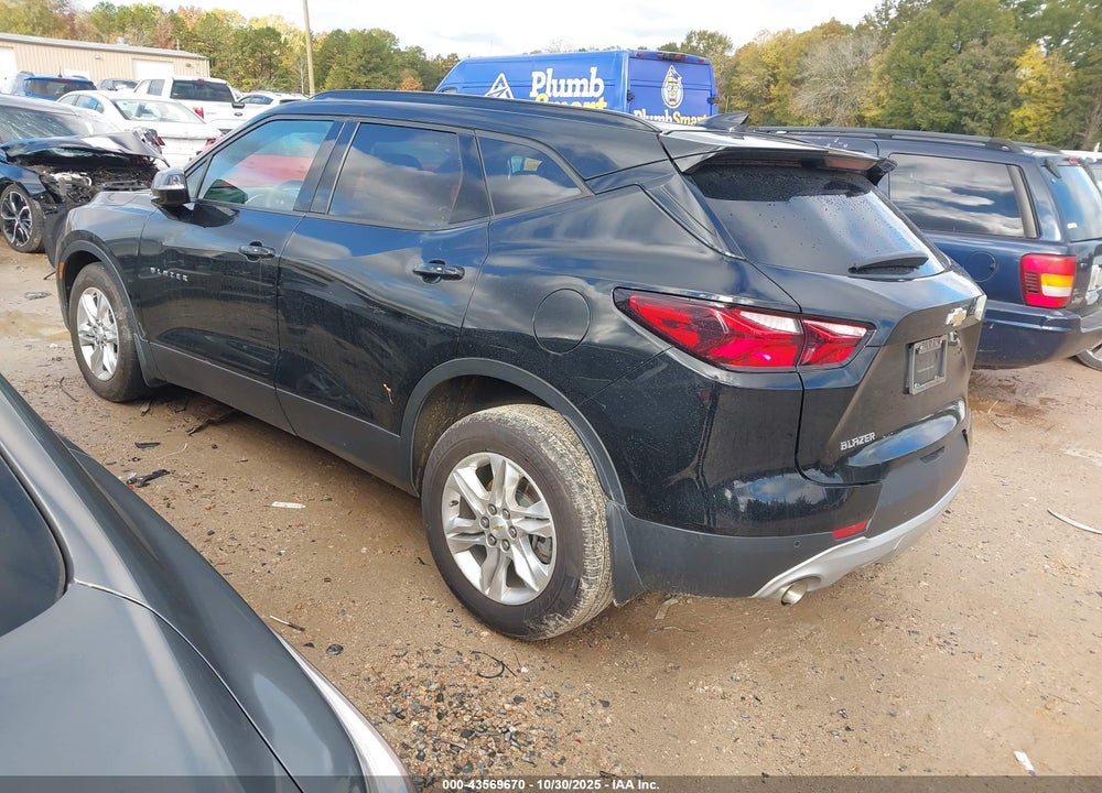 2022 CHEVROLET BLAZER VIN: 3GNKBCR47NS150575