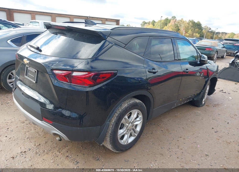 2022 CHEVROLET BLAZER VIN: 3GNKBCR47NS150575