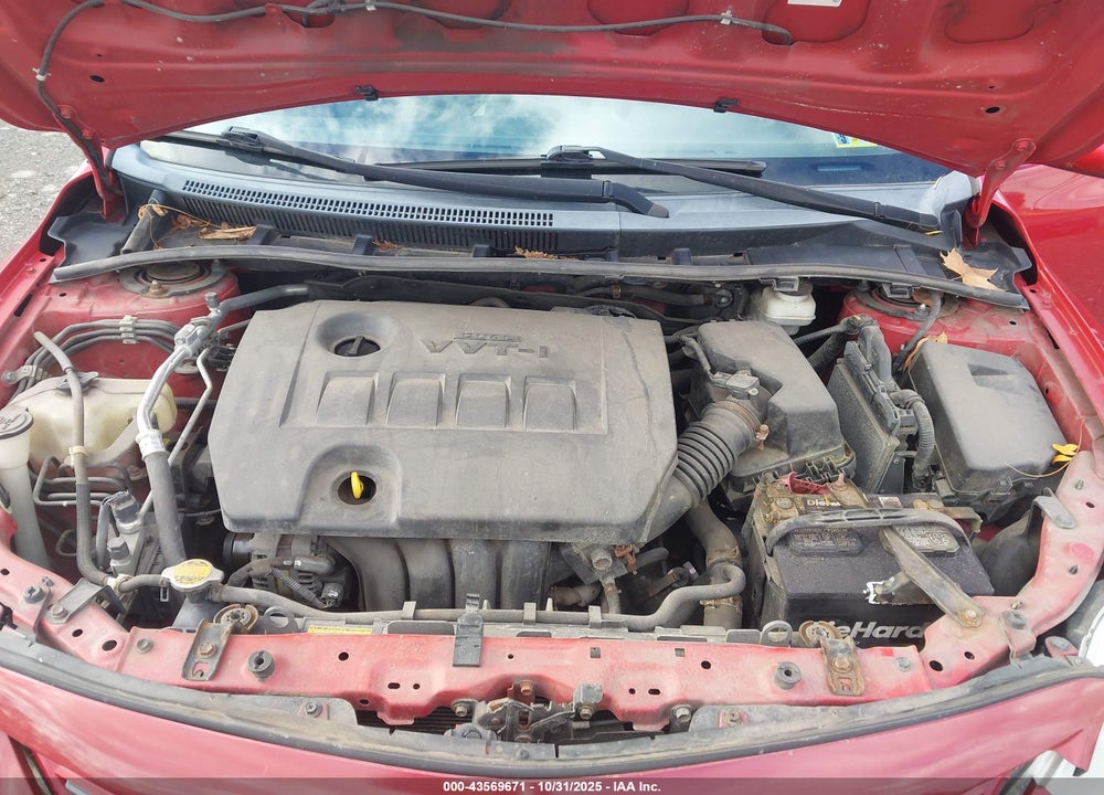 2013 TOYOTA COROLLA LE VIN: 2T1BU4EE3DC074257