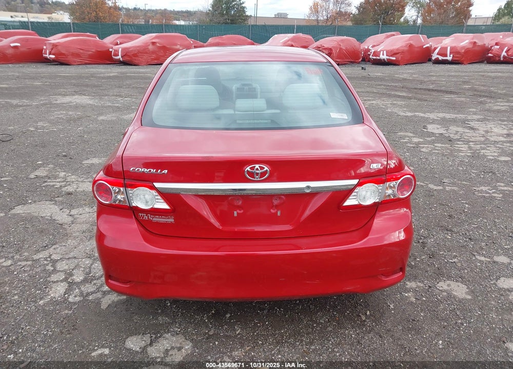 2013 TOYOTA COROLLA LE VIN: 2T1BU4EE3DC074257