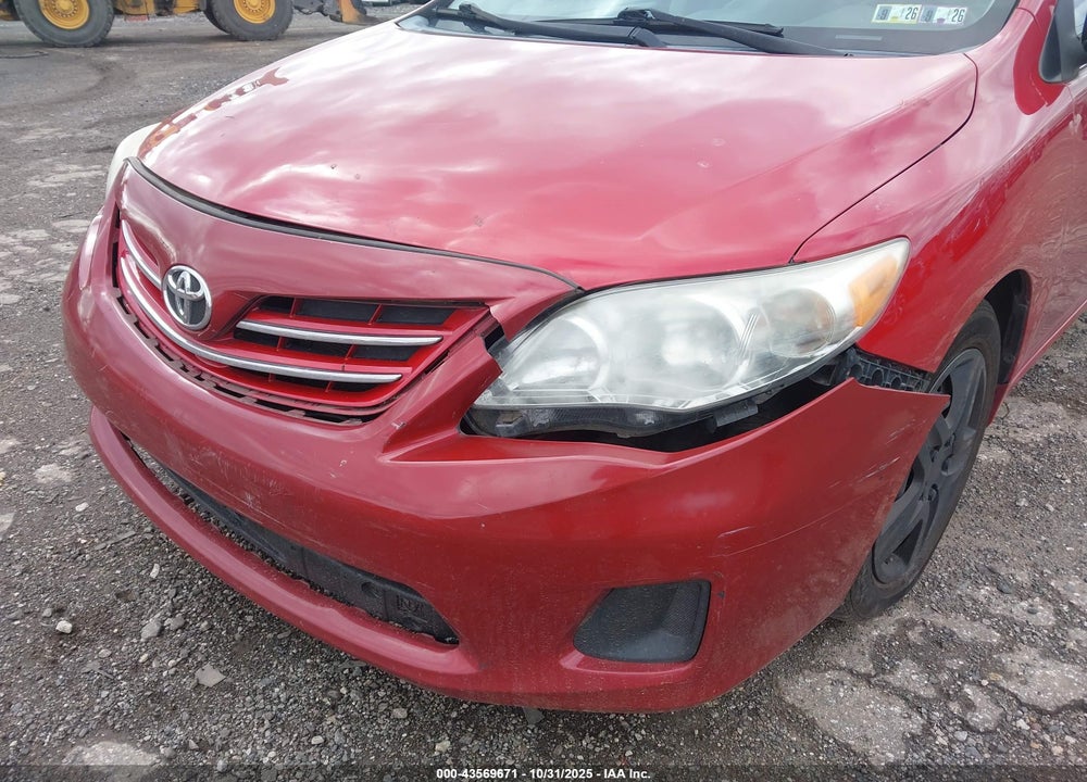 2013 TOYOTA COROLLA LE VIN: 2T1BU4EE3DC074257