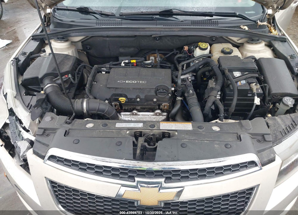 2012 CHEVROLET CRUZE 1LT VIN: 1G1PF5SC2C7160256