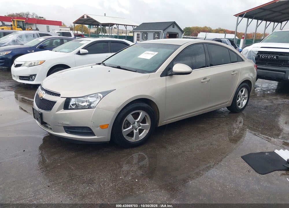 2012 CHEVROLET CRUZE 1LT VIN: 1G1PF5SC2C7160256