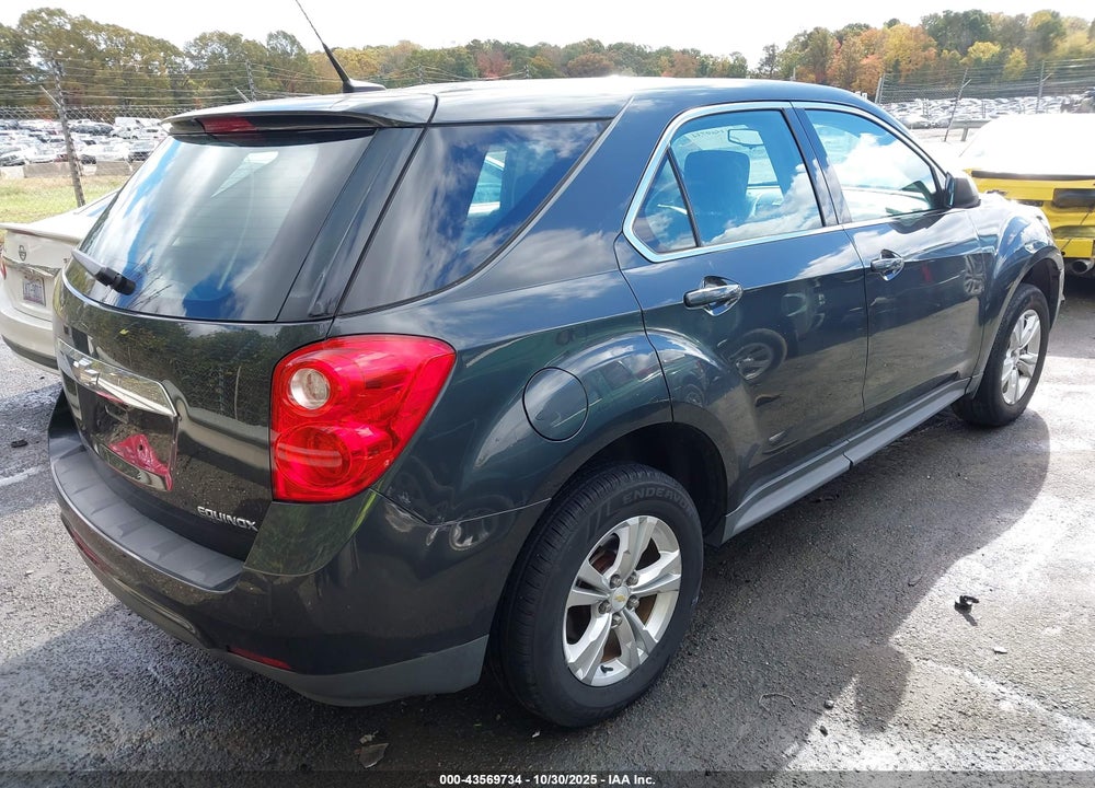 2012 CHEVROLET EQUINOX LS VIN: 2GNALBEK7C1307134