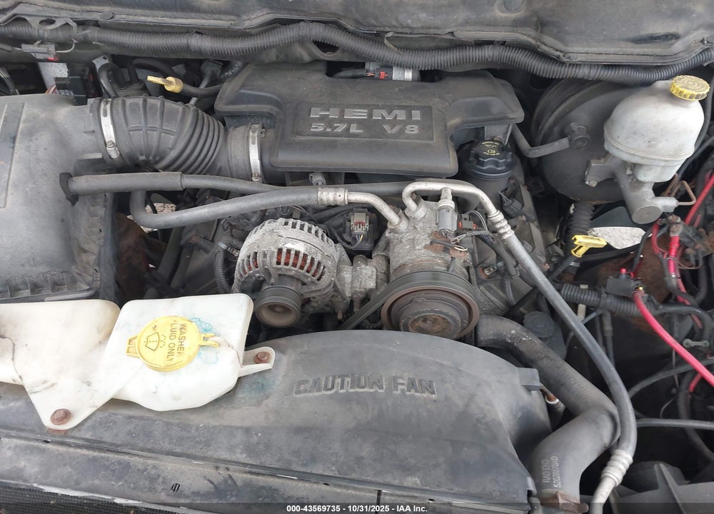 2006 DODGE RAM 2500 SLT/TRX4 OFF ROAD/SPORT/POWER WAGON VIN: 3D7KS28D06G162999