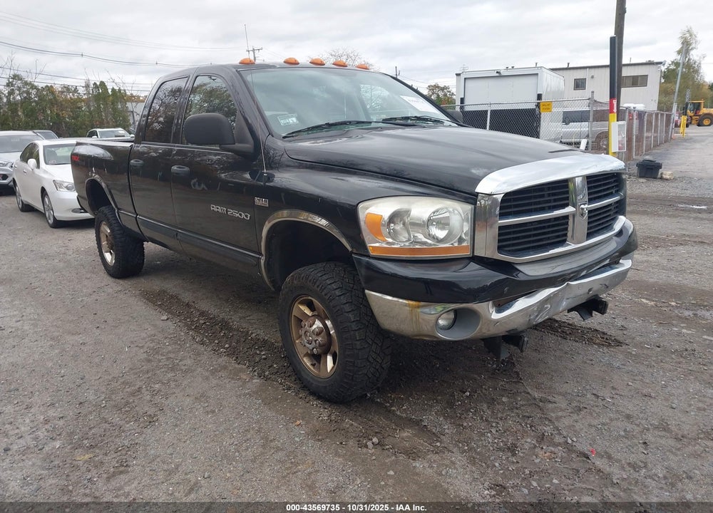2006 DODGE RAM 2500 SLT/TRX4 OFF ROAD/SPORT/POWER WAGON VIN: 3D7KS28D06G162999