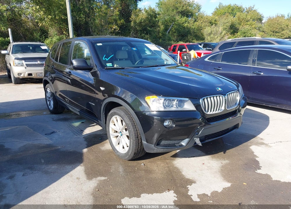 2013 BMW X3 XDRIVE28I VIN: 5UXWX9C5XD0A20474