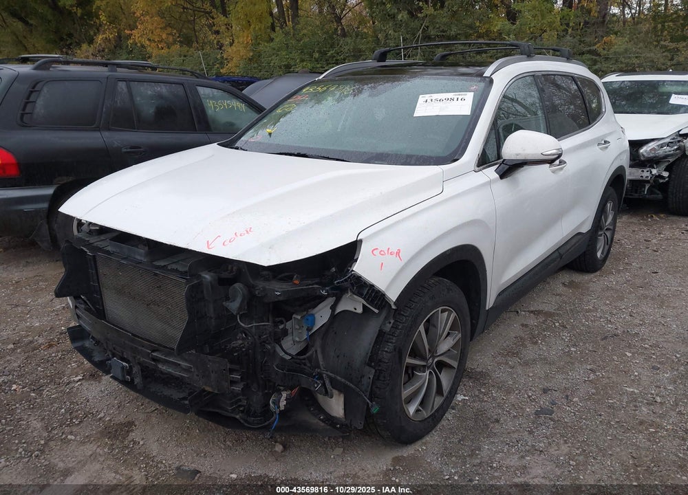 2020 HYUNDAI SANTA FE LIMITED VIN: 5NMS5CAD8LH293356