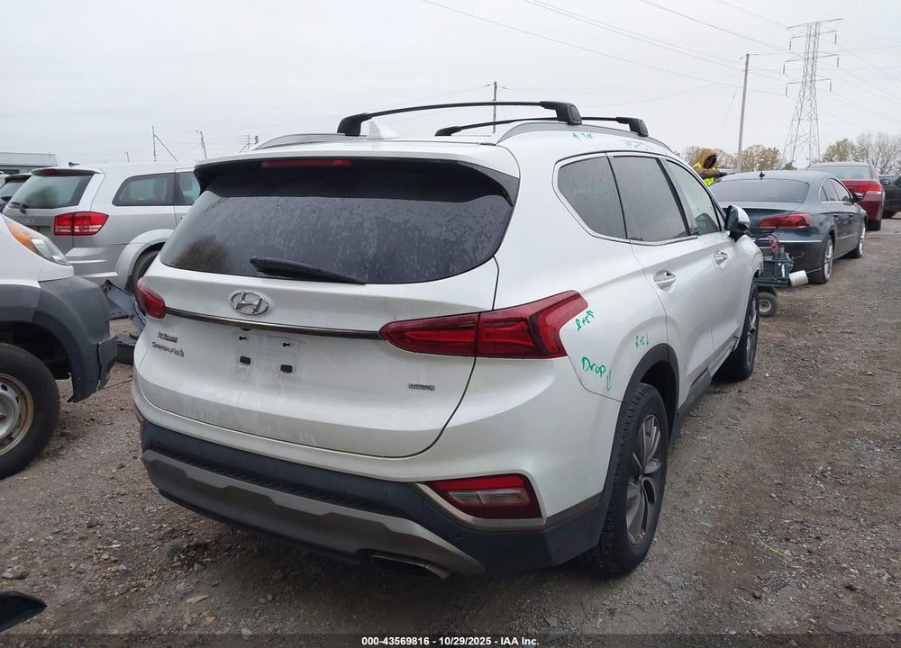 2020 HYUNDAI SANTA FE LIMITED VIN: 5NMS5CAD8LH293356
