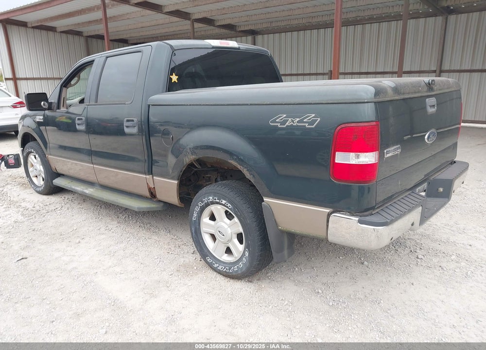 2004 FORD F-150 XLT VIN: 1FTRW14W44KB13678