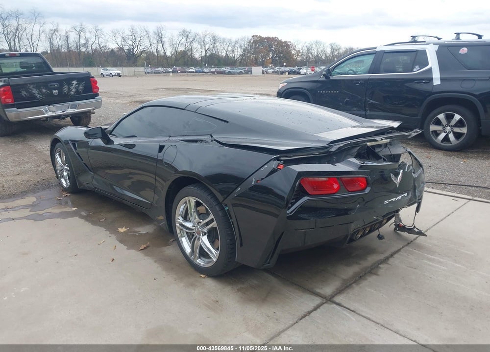 2016 CHEVROLET CORVETTE STINGRAY VIN: 1G1YB2D78G5122028