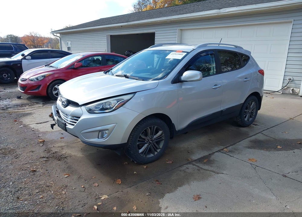 2014 HYUNDAI TUCSON SE VIN: KM8JU3AGXEU904293