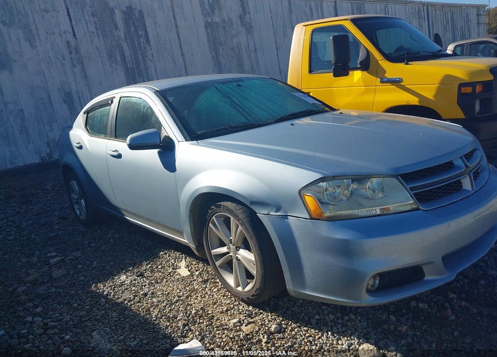 2013 DODGE AVENGER SXT VIN: 1C3CDZCG7DN526363