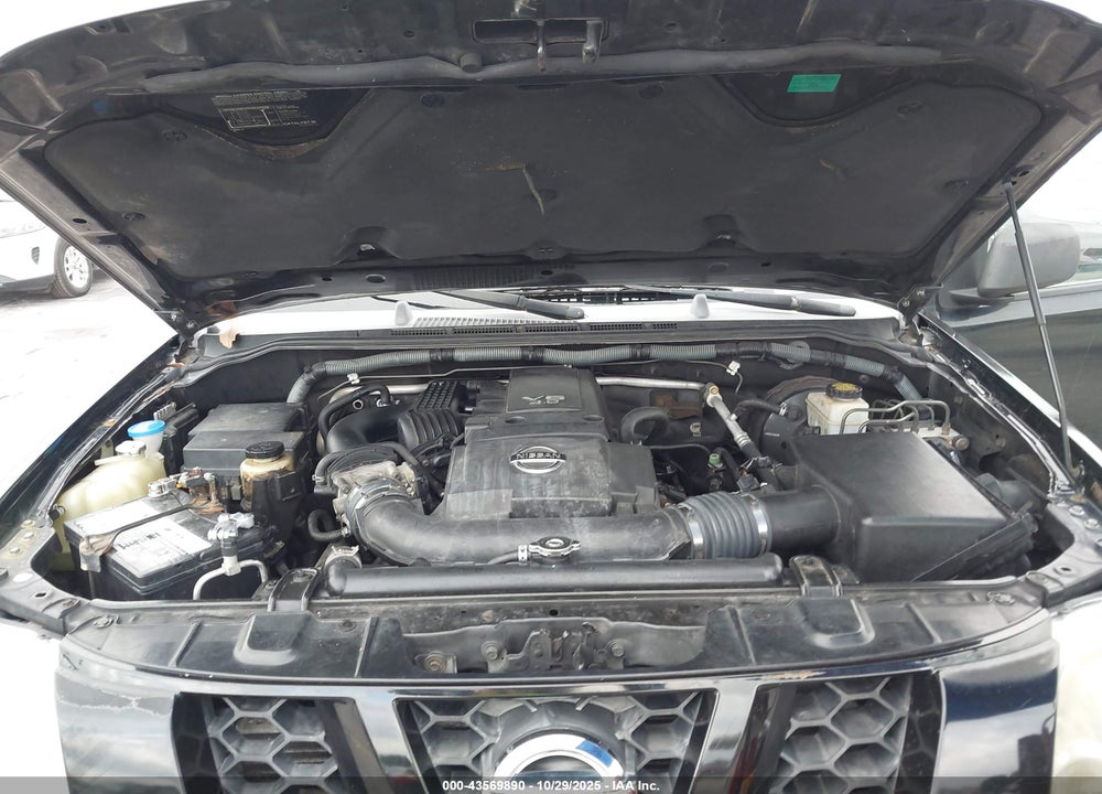 2006 NISSAN XTERRA X VIN: 5N1AN08U66C559214