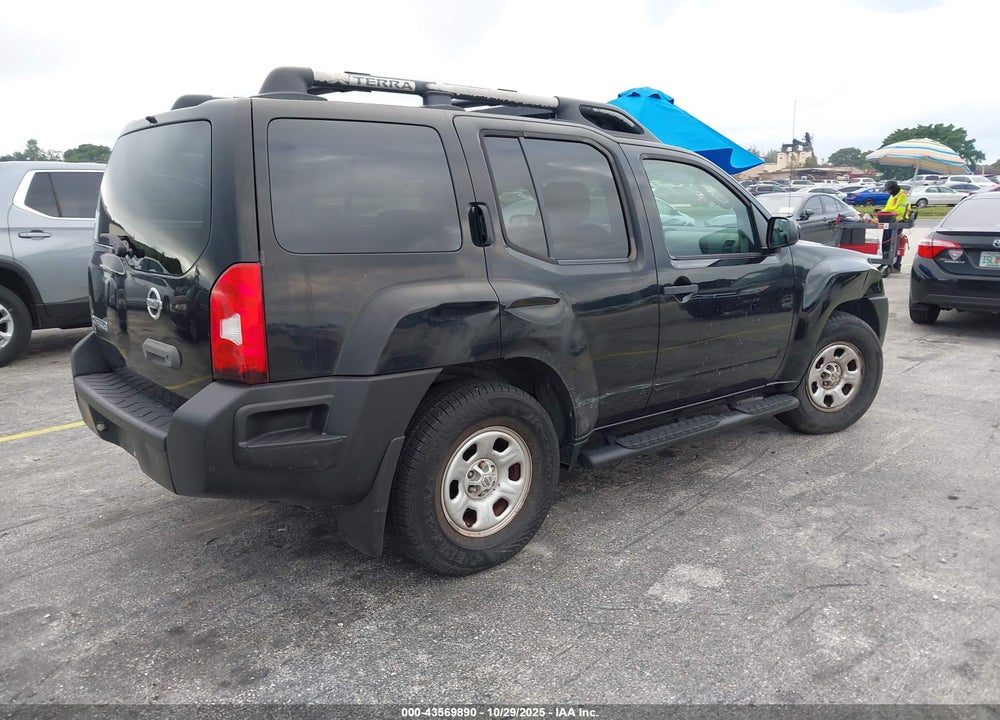 2006 NISSAN XTERRA X VIN: 5N1AN08U66C559214