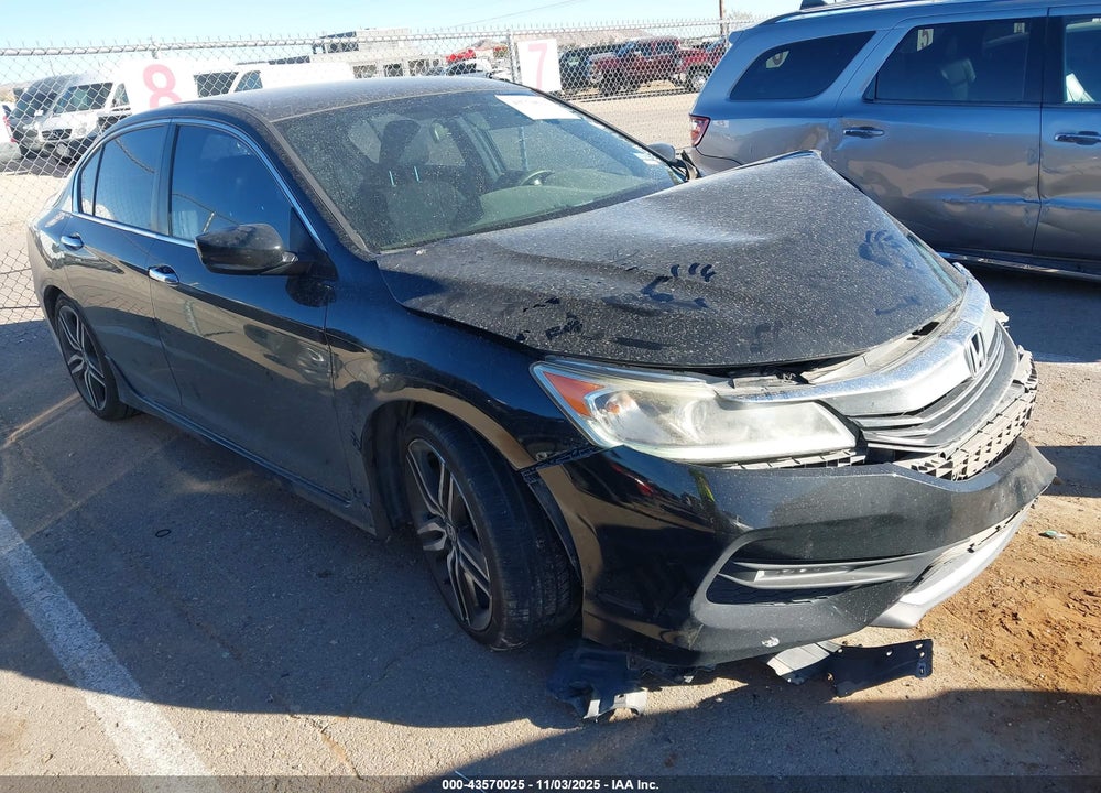 2017 HONDA ACCORD SPORT VIN: 1HGCR2F50HA077251