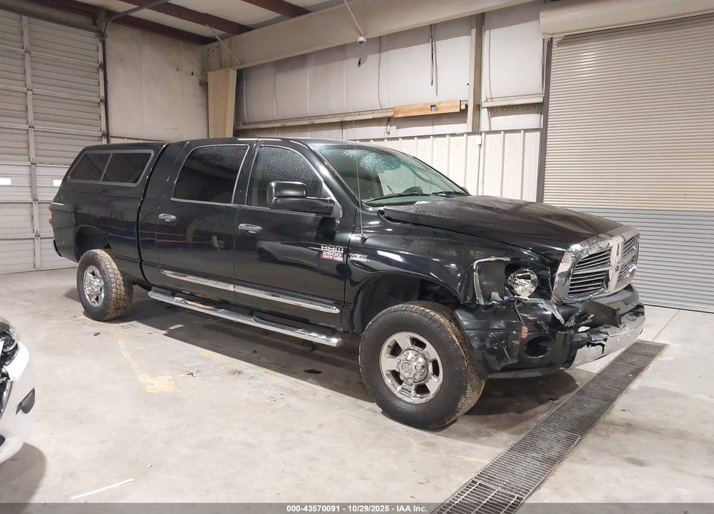 2008 DODGE RAM 2500 LARAMIE VIN: 3D7KS29D68G208675