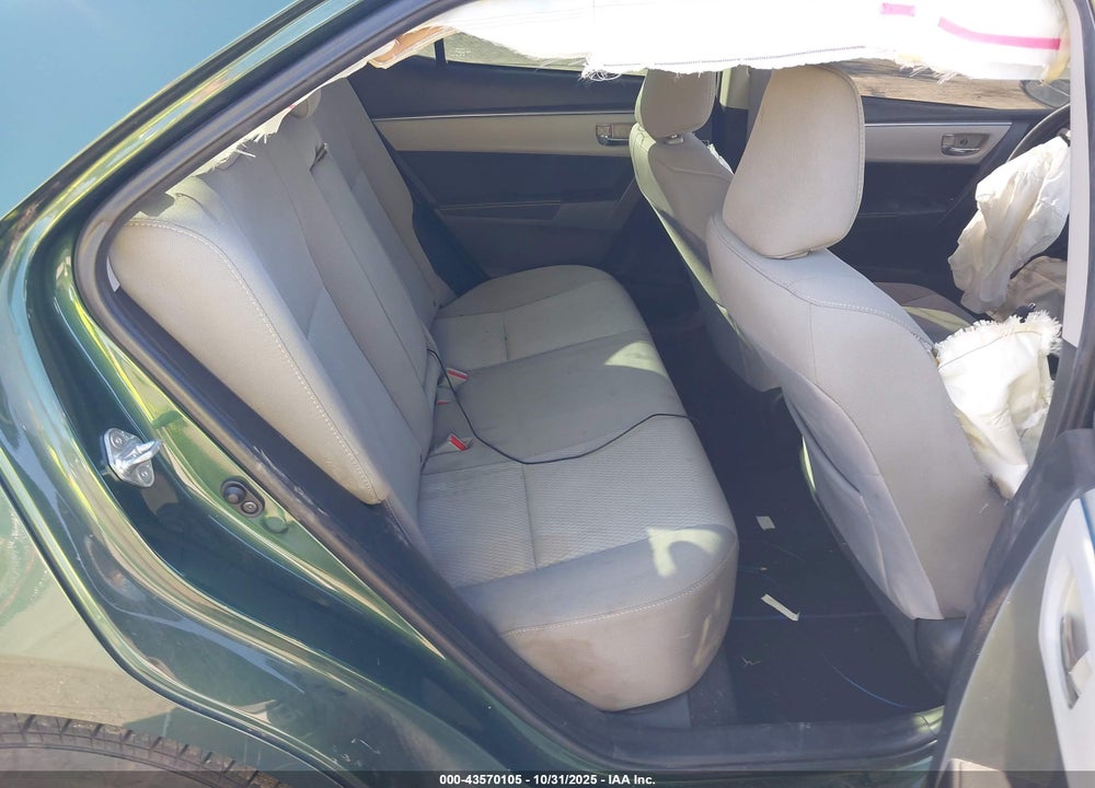 2016 TOYOTA COROLLA VIN: 2T1BURHE9GC580947