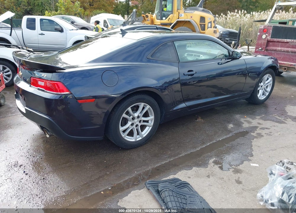 2014 CHEVROLET CAMARO 2LS VIN: 2G1FA1E35E9215055