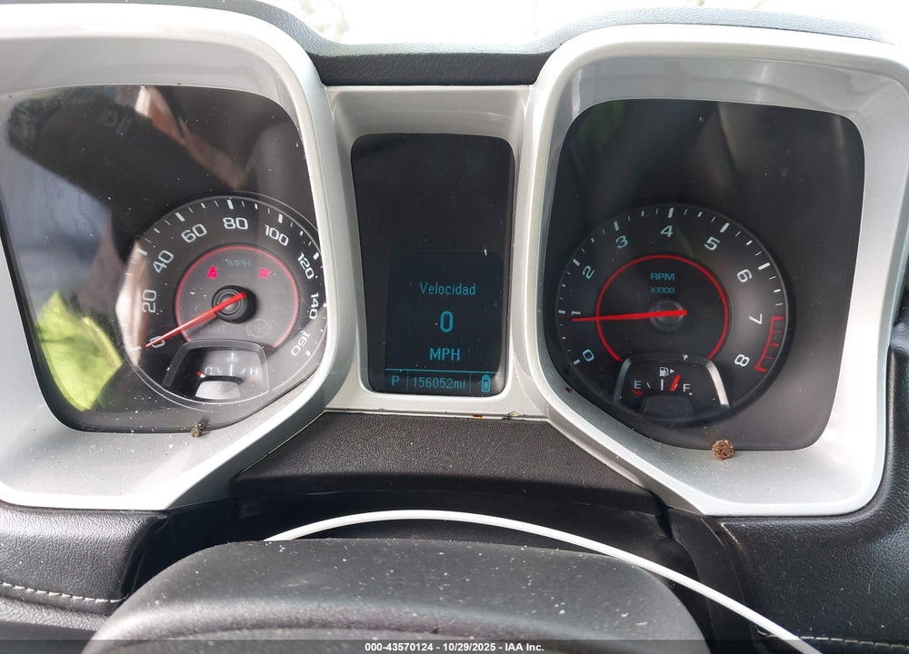 2014 CHEVROLET CAMARO 2LS VIN: 2G1FA1E35E9215055