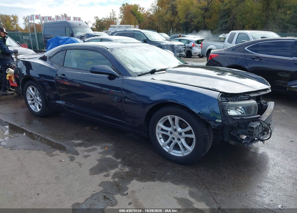 2014 CHEVROLET CAMARO 2LS VIN: 2G1FA1E35E9215055