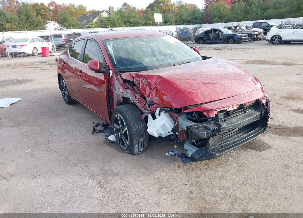 2024 NISSAN SENTRA SV XTRONIC CVT VIN: 3N1AB8CV6RY268187