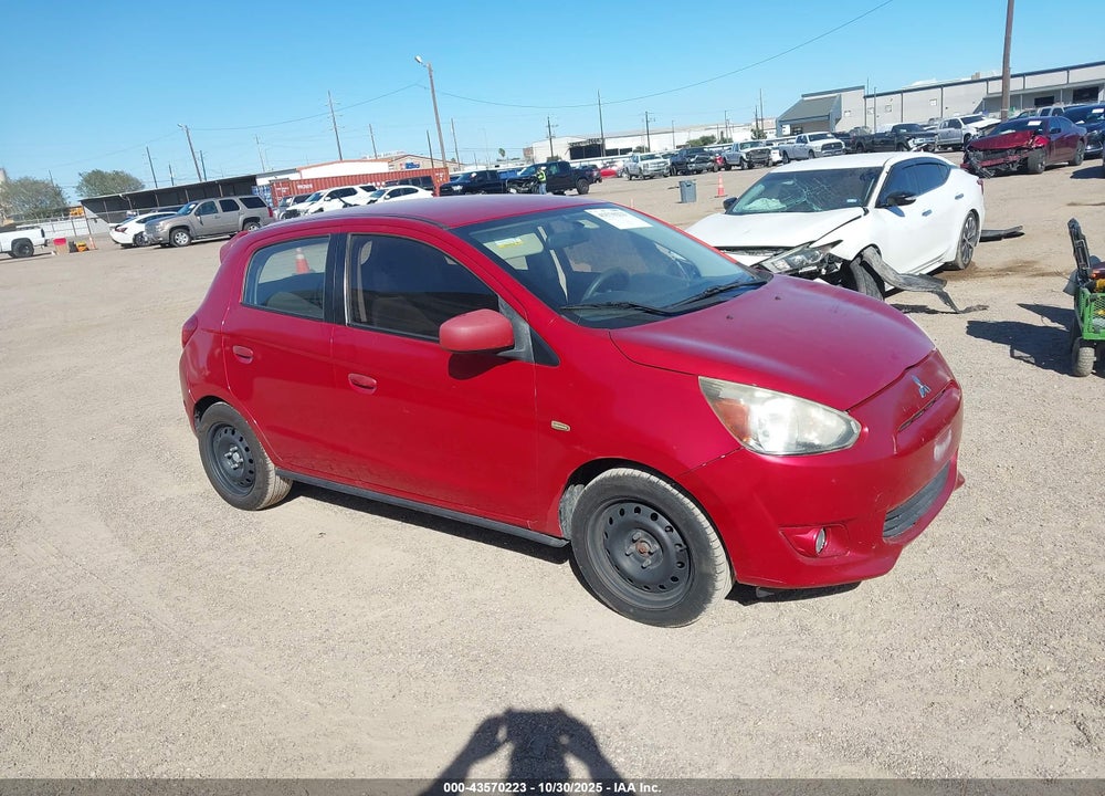 2015 MITSUBISHI MIRAGE DE/RF VIN: ML32A3HJ1FH041562