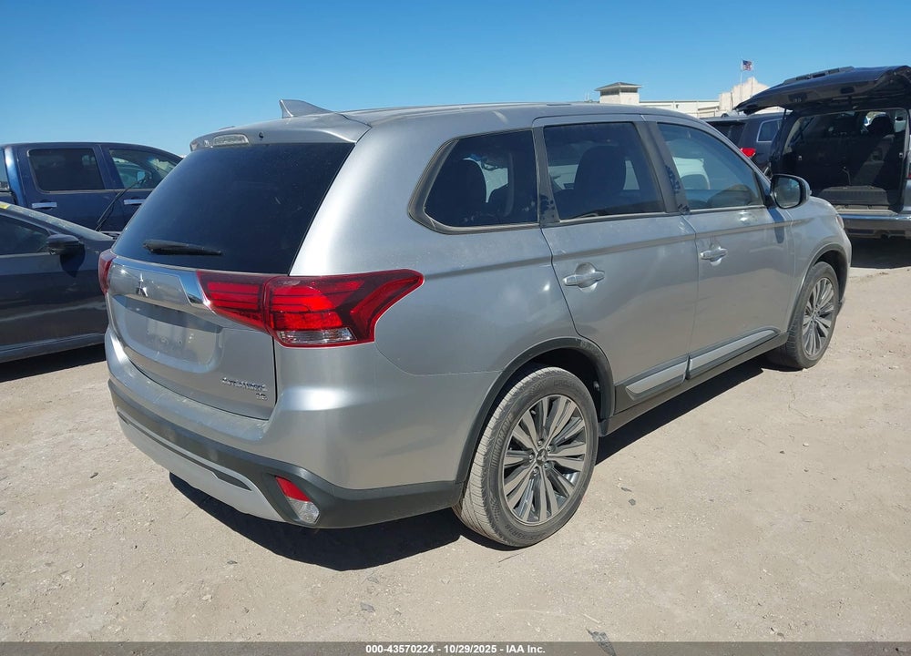 2019 MITSUBISHI OUTLANDER VIN: JA4AD3A31KJ002222